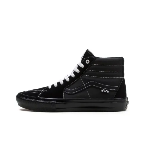 Vans SK8 Skateboard Shoes Unisex High-Top Black