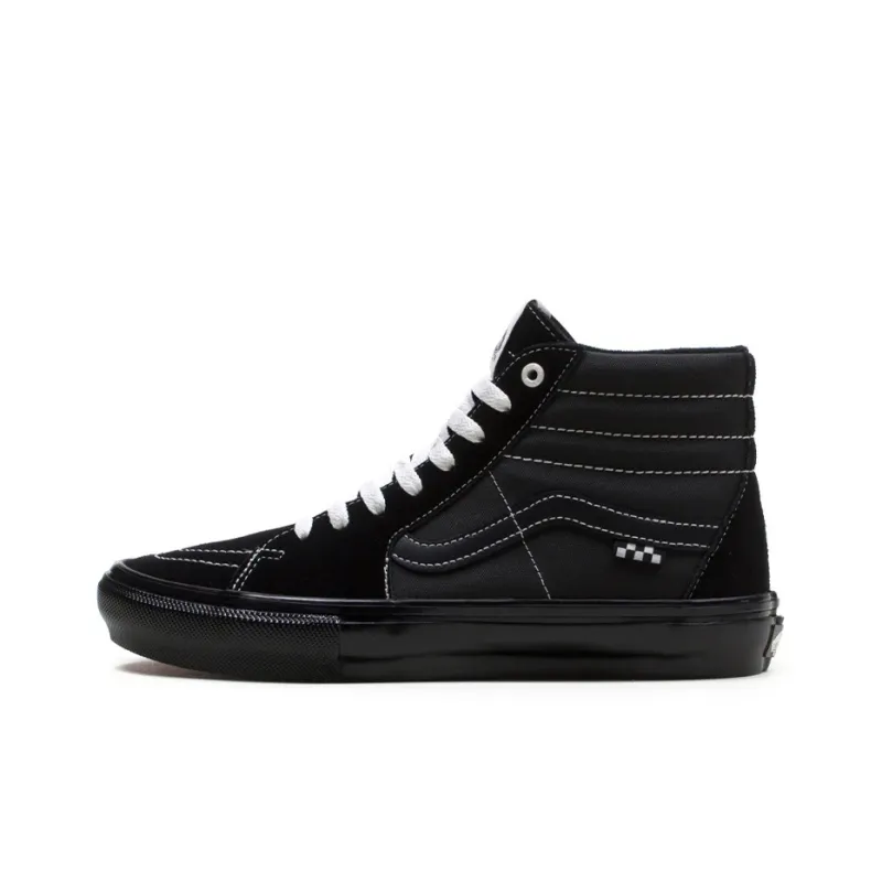 Vans Skate Classics SK8 HI Retro Skateboarding Shoes Unisex Black-0