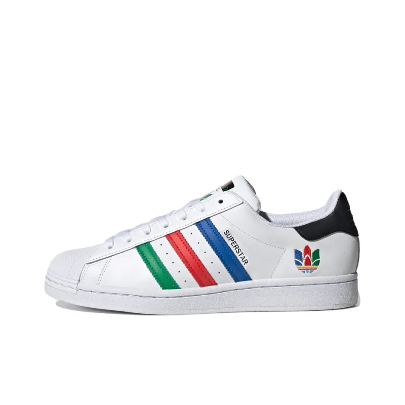 Adidas Superstar 'Colorful Trefoil Cloud White'-0