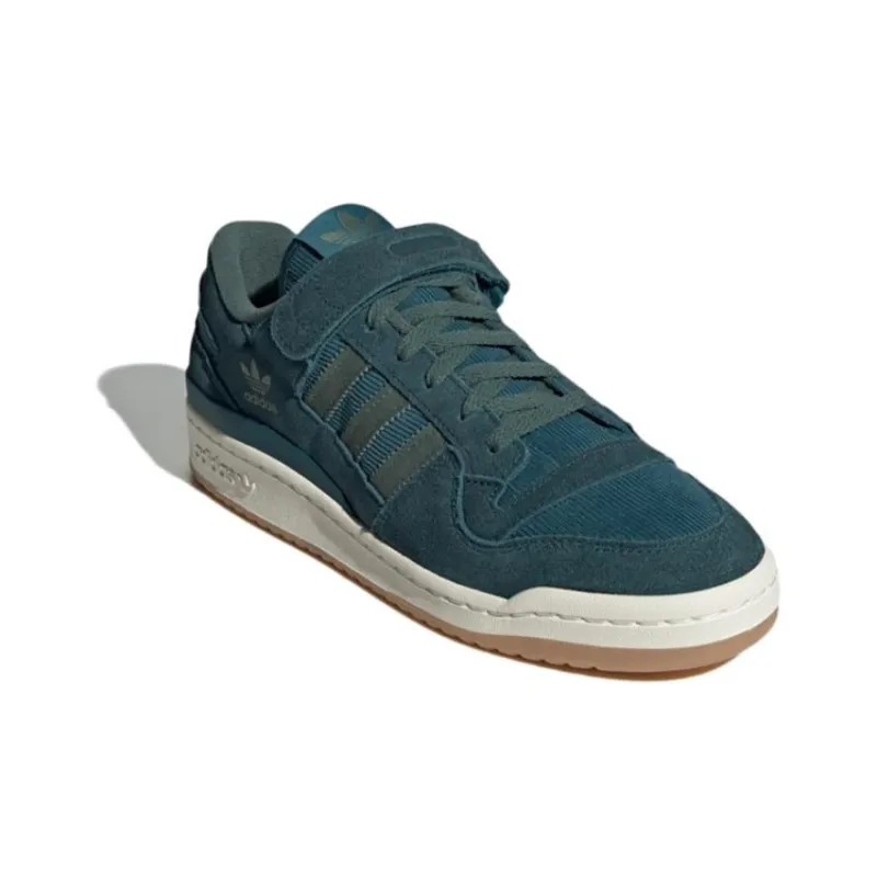 Adidas Originals Forum 84 Low Corduroy Forest 'Blue Green'-2