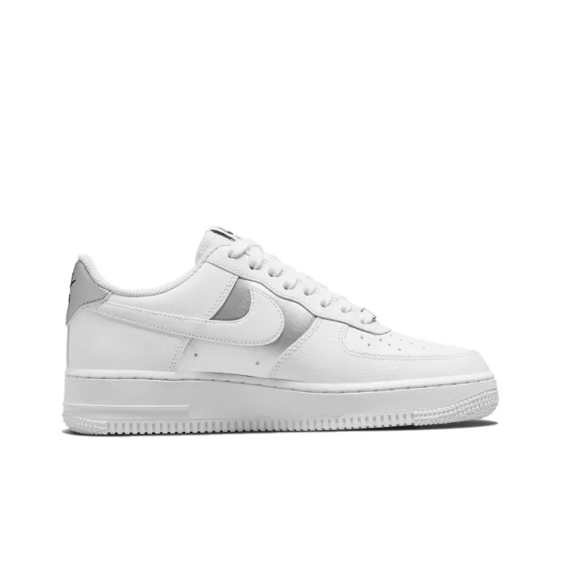 Nike Air Force 1 Low '07 White Metallic Silver 2022 Women's-1