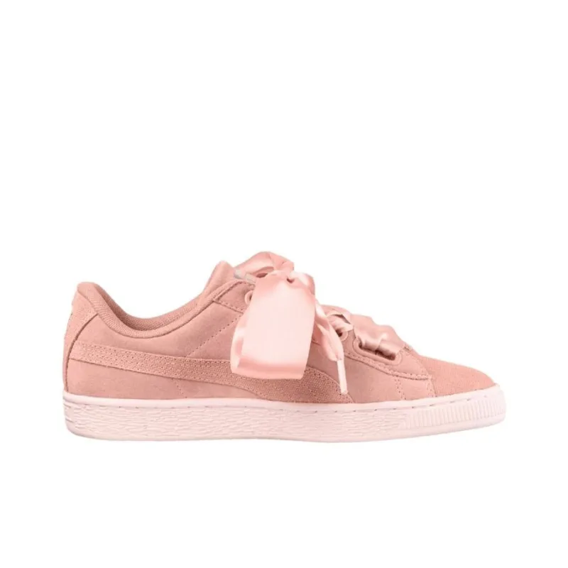PUMA Suede Heart Pebble Casual Shoes Pink Women's-1