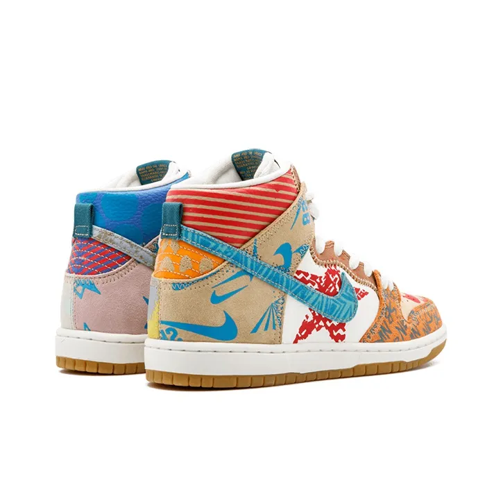 Thomas Campbell X Nike SB Dunk High What The-3