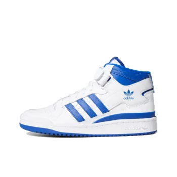 Adidas Forum Mid White Royal Blue Women's