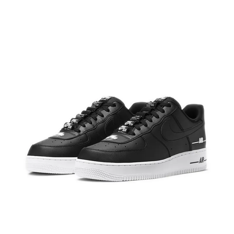 Nike Air Force 1 Low Double Air Low Black White-2