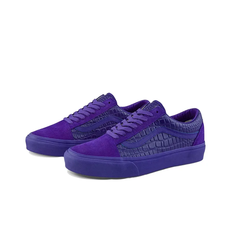 Vans Old Skool Vlt Lx 'Croc Skin Deep Blue'-1
