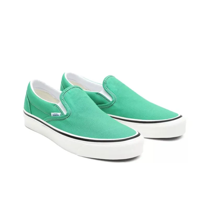 Vans Anaheim Factory Classic Slip On 98 Green-3