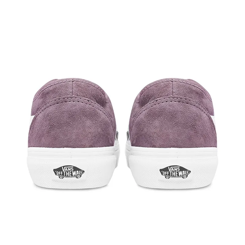 Vans Bess Ni Anti-Slip Wear-Resistant Low-Top Skateboard Shoes Unisex Light Purple-4
