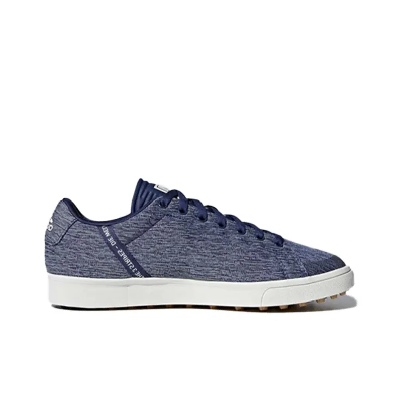 Adidas Adicross Classic Golf Anti-Slip Wear-Resistant Low-Top Skateboard Shoes Men's Blue-1