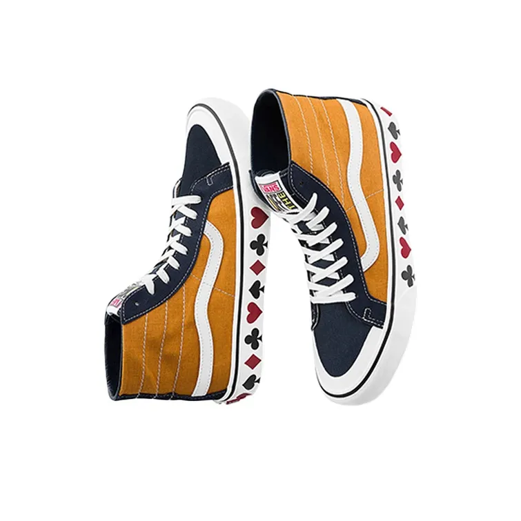 Vans SK8 Hi 138 Decon Sf 'Black Yellow'-3