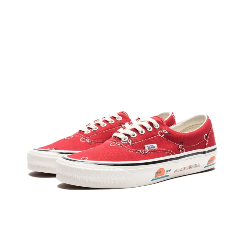 Vans Og Era Paisley Red-1