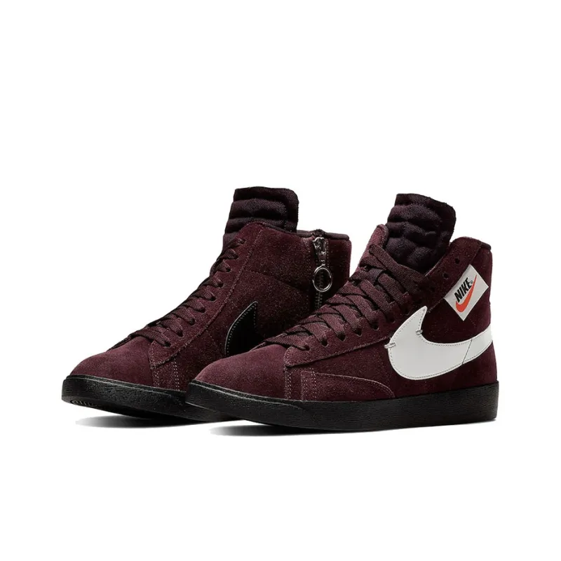 Nike Blazer Mid Rebel Burgundy Crush Women's-2