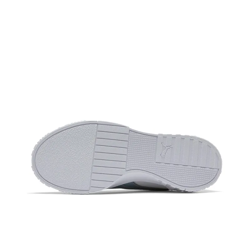PUMA Cali Wear-resistant And Lightweight Low-Top Skateboard Shoes Women's Gray-5