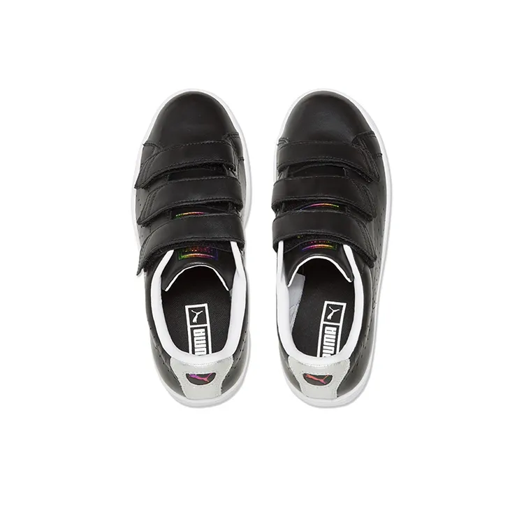 PUMA Basket Strap Explosive 'Black White' Women's-5