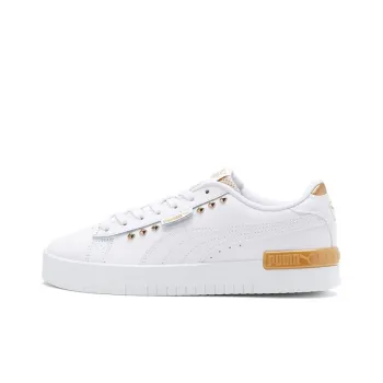 PUMA Jada Bling Skateboard Shoes Women's Low-Top White/Gold