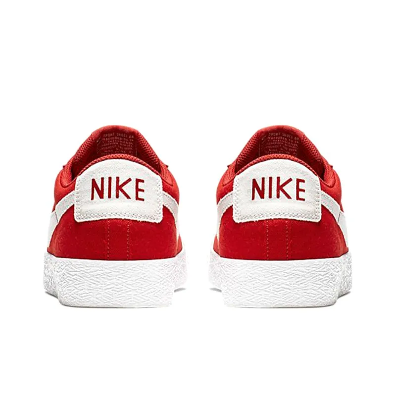 Nike Sb Skateboard Blazer Zoom Low Cnvs 'Red White'-4