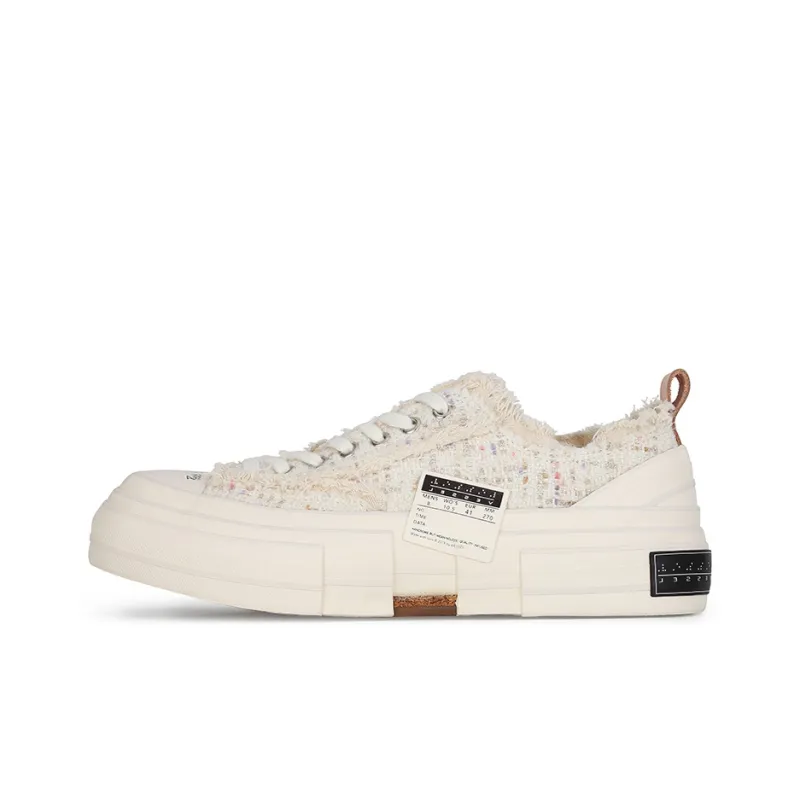 VESSEL G.O.P. Durable Breathable Low Top Skateboard Shoes Unisex White-0