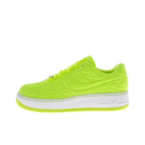 Nike Air Force 1 Skateboard Shoes Women's Low-Top Green/White