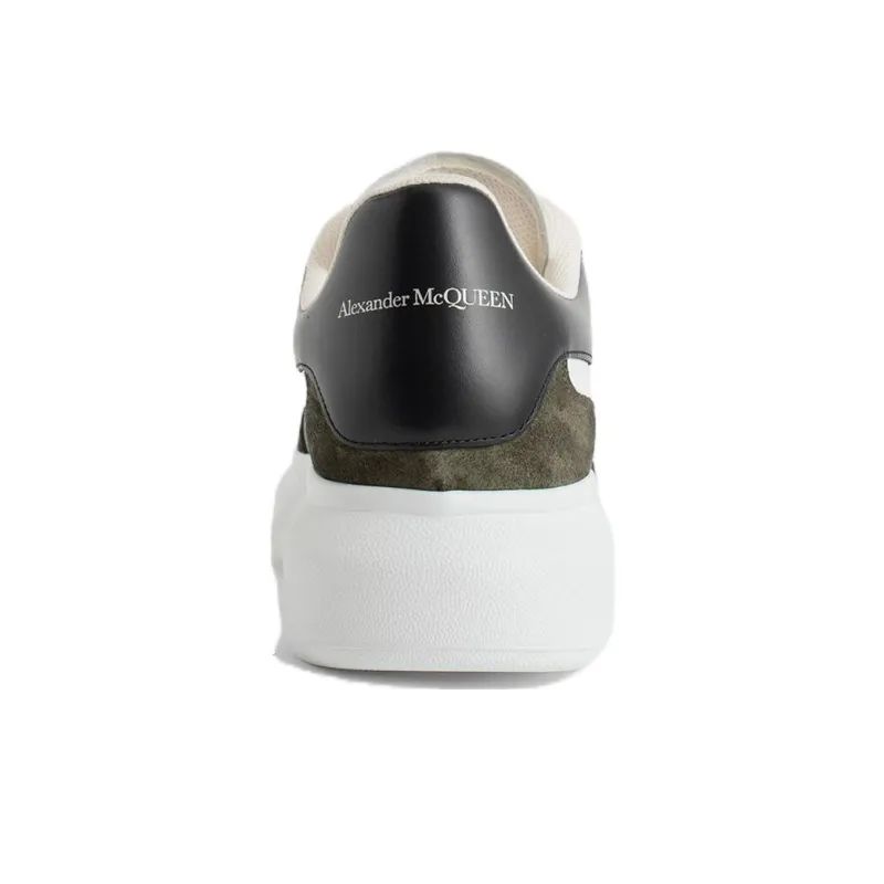 Alexander McQueen Oversized Sneaker 'White Khaki Grey'-5