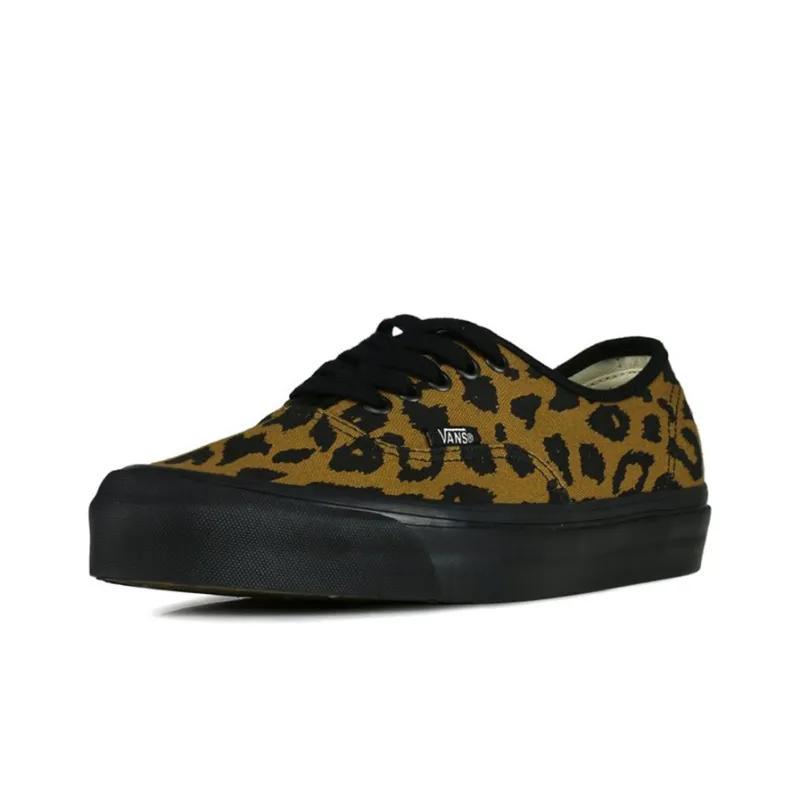 Authentic Vans Lx Canvas Suede 'Leopard Black'-2