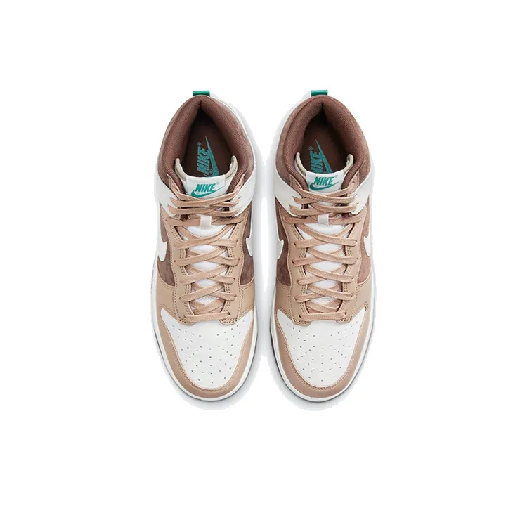 Nike Dunk High Light Chocolate-3