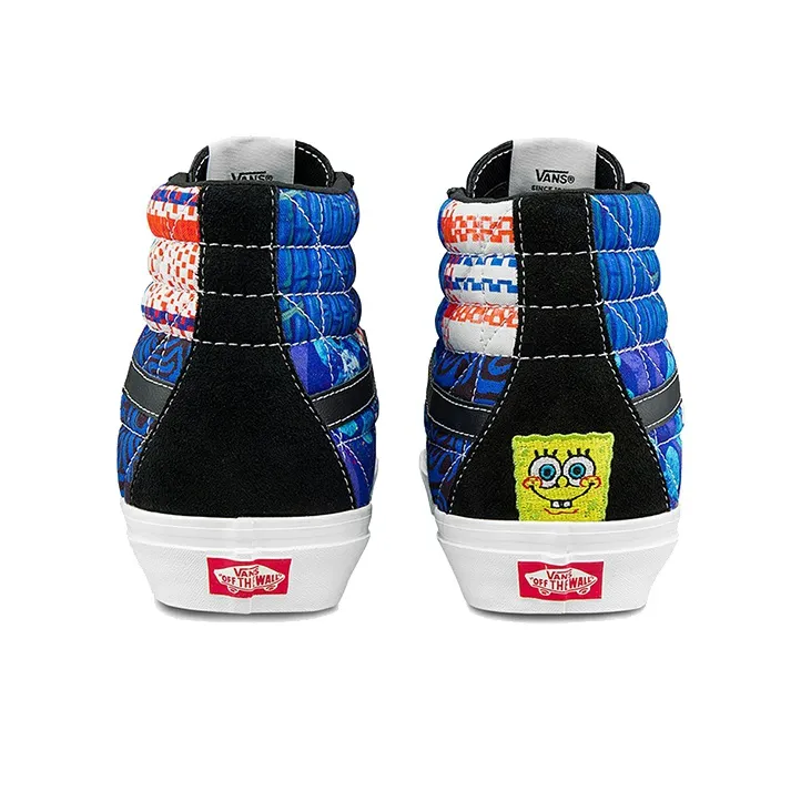 Vans Sk8 Hi 38 Dx Pw Sandy Liang Spongebob Patchwork-4
