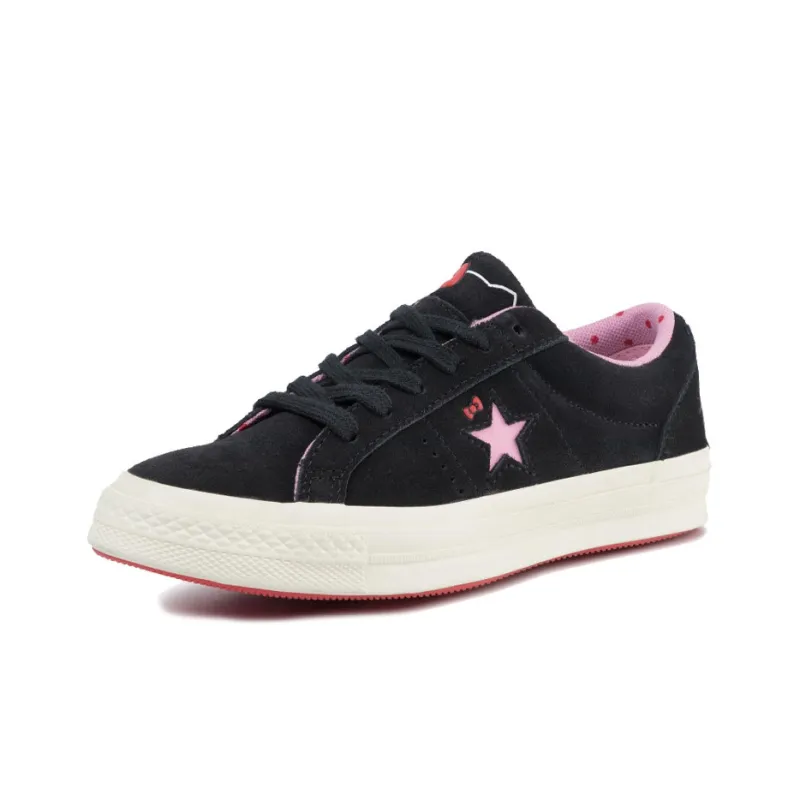 Converse One Star Ox Hello Kitty Black Women's-1