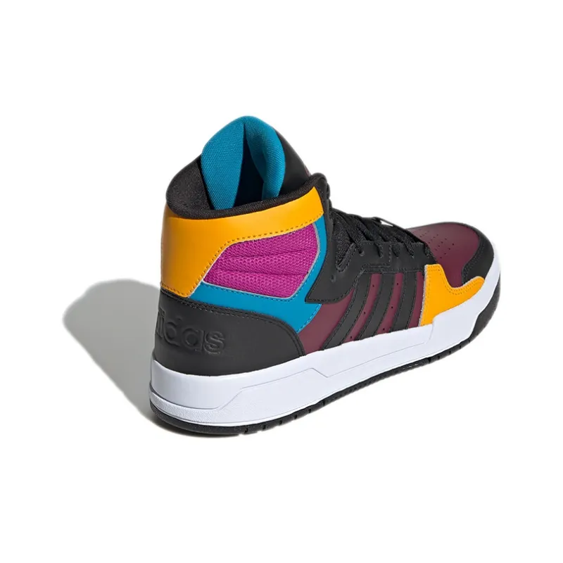 Adidas Neo Entrap Mid Shoes 'Black Burgundy White'-3