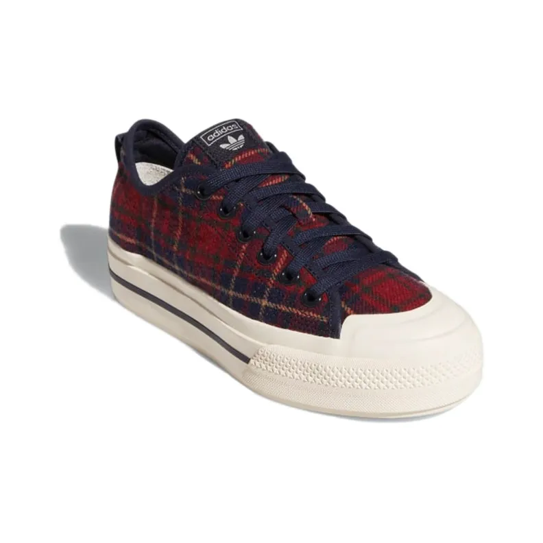 Adidas Nizza Rf Platform Low Plaid Women's-2