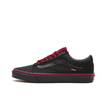 Vans Customs Old Skool Skate 'Black Red'