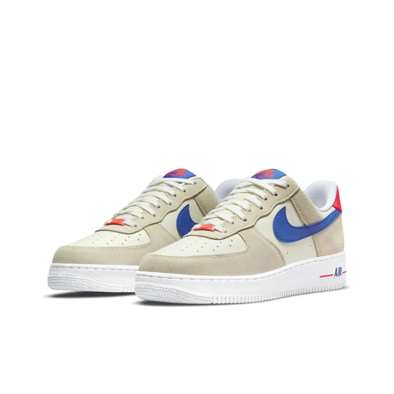 Nike Air Force 1 Low '07 LV8 Coconut Milk Hyper Royal-1