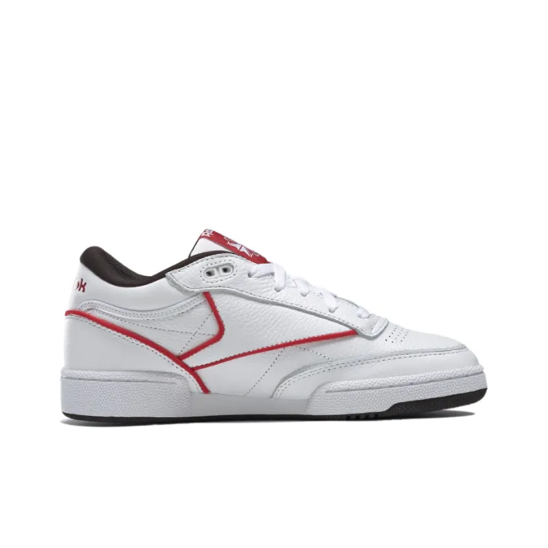 Reebok Club C Mid 2 'White Flash Red'-1