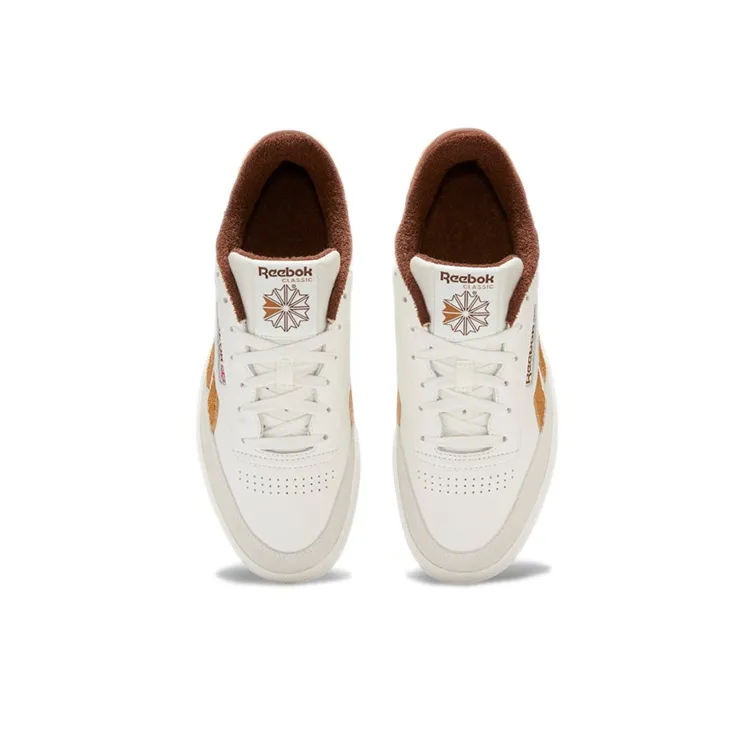 Reebok Club C Series Skateboard Shoes Men Low-Top Beige/Brown-3
