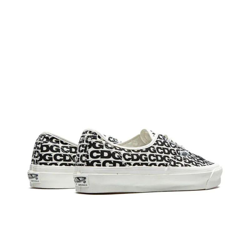 Vans Authentic Comme Des Garcons Black Heel Tab Curved Rubber-3