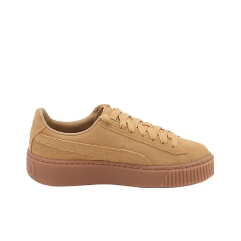 PUMA Suede Platform Sd 'Oatmeal' Women's-1