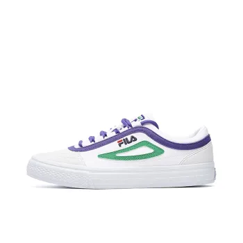 FILA Light Weight Casual Shoes White/Green/Purple Women's