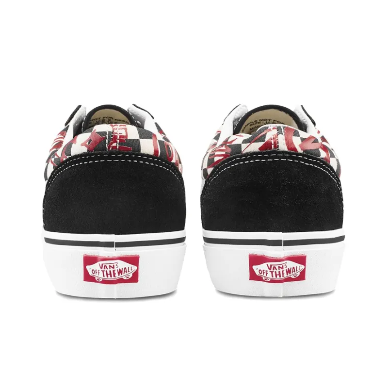 Vans Style 36 Checkerboard Red-4