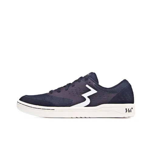 361° Skateboard Shoes Men Low-Top Black/Purple