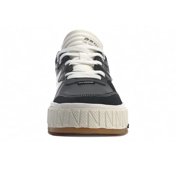 LiNing 001 Unblock Anti-Slip And Wear-Resistant Lightweight Low-Top Skateboard Shoes Men's Black-3