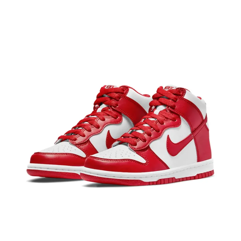 Nike Dunk High Championship White Red-2
