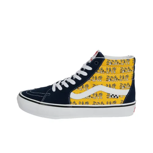 Vans Sk8 Palace X Skate -Hi 'Shroom Pack - Yellow'