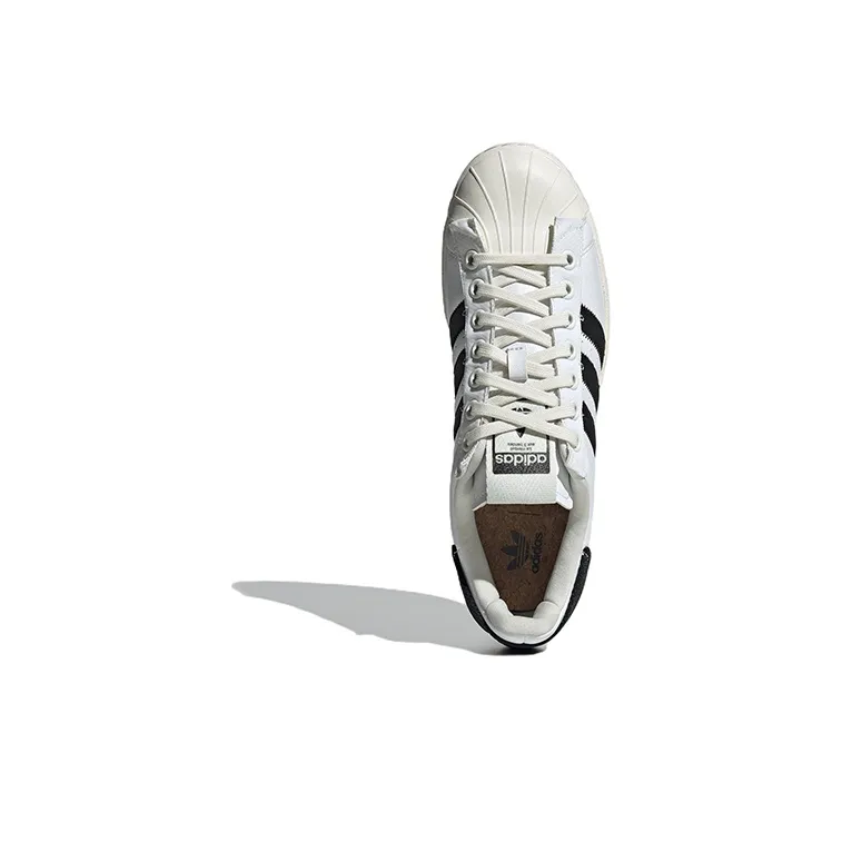 Adidas Superstar Parley White Black-4