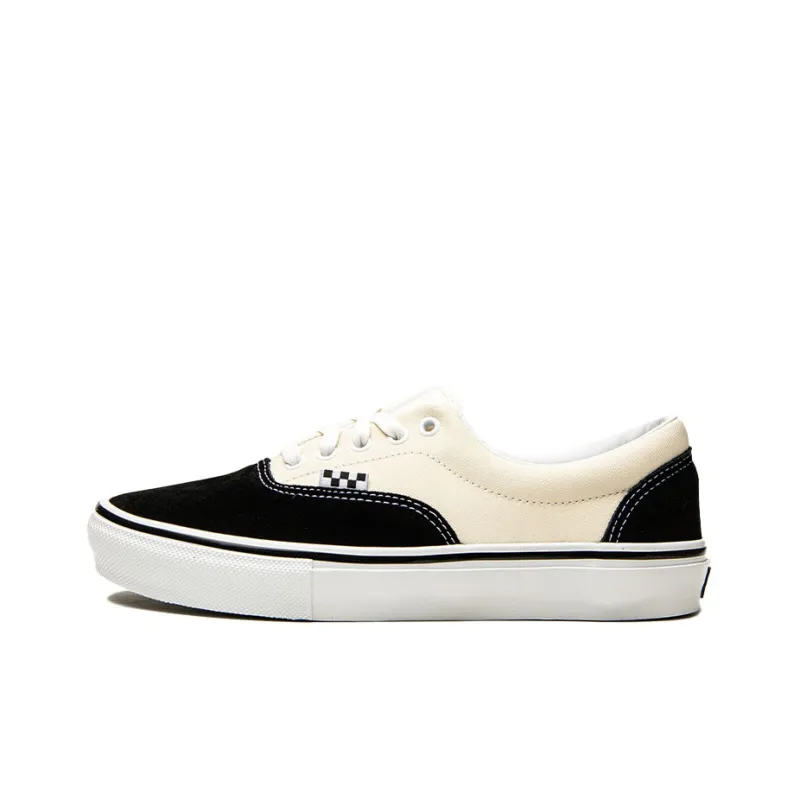 Vans Unisex Era Low Top Sneakers Black/White-0