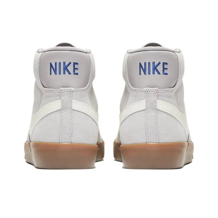 Nike Blazer Mid Grey White-2