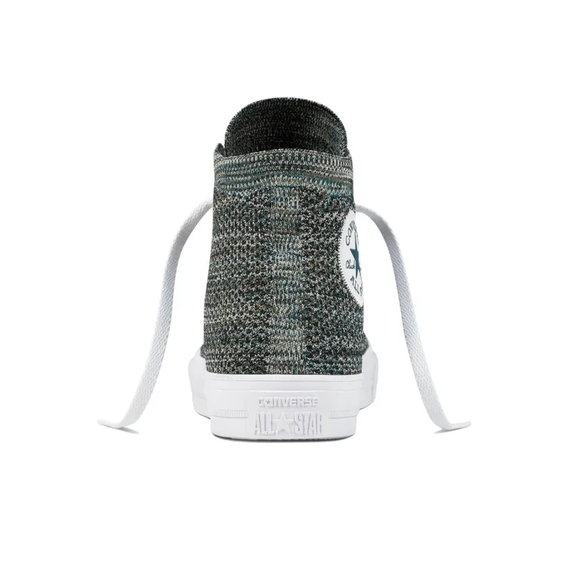 Chuck Taylor All Star Nike X Converse Flyknit High 'Dark Atomic Teal Igloo'-4