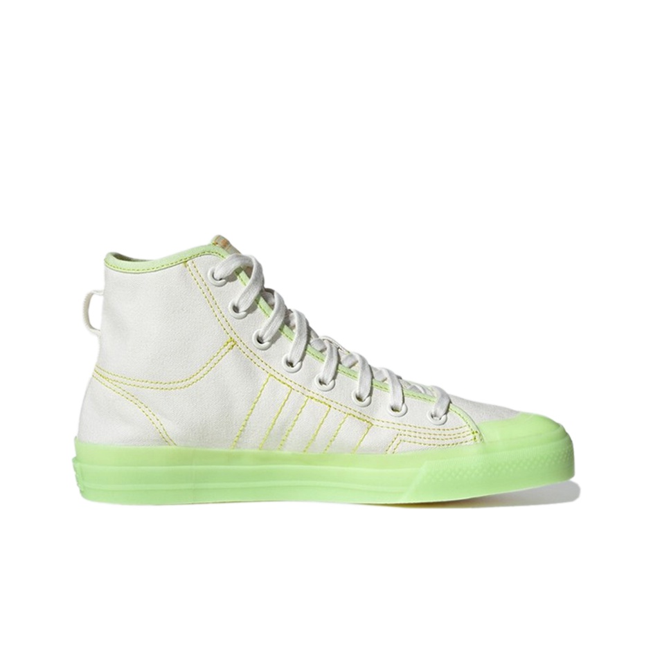 Adidas Originals Originals Nizza Hi Rf Cream Yellowgreen POIZON