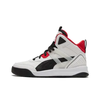 PUMA Backcourt Mid 'White Black Red'