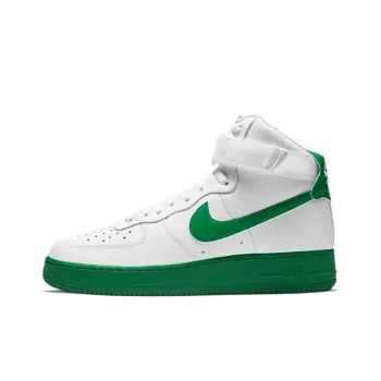 Nike Air Force 1 High White Green Midsole