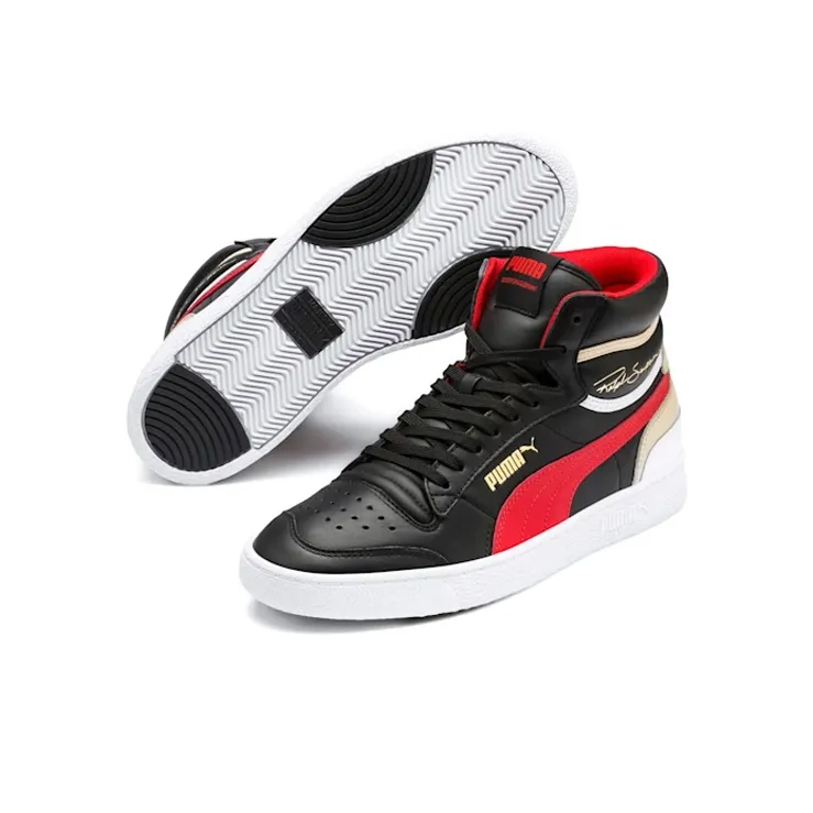 PUMA Ralph Sampson Mid 'Black High Risk Red'-2