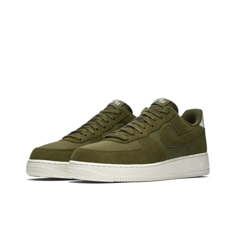 Nike Air Force 1 Low Suede Medium Olive-2